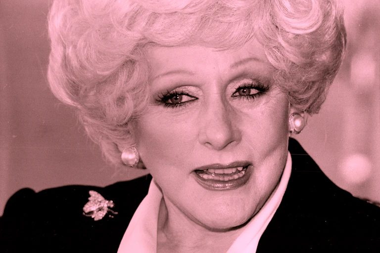 Portrait of Mary Kay Ash, the originator and guiding hand behind Mary Kay Cosmetics.