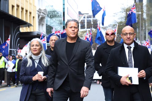 Refusing to rule out working with Brian Tamaki, Luxon gives NZ’s populist right a ‘sniff of credibility’