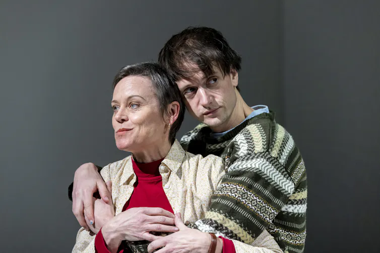 Nadine Garner and Tom Conroy