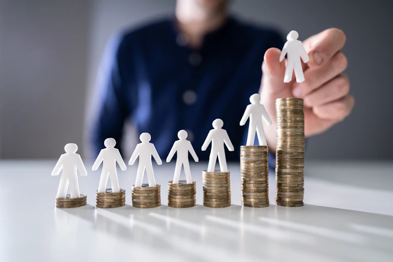 Stick figures coins