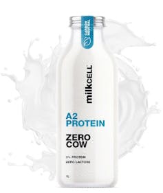 a bottle of 'cow zero' milk