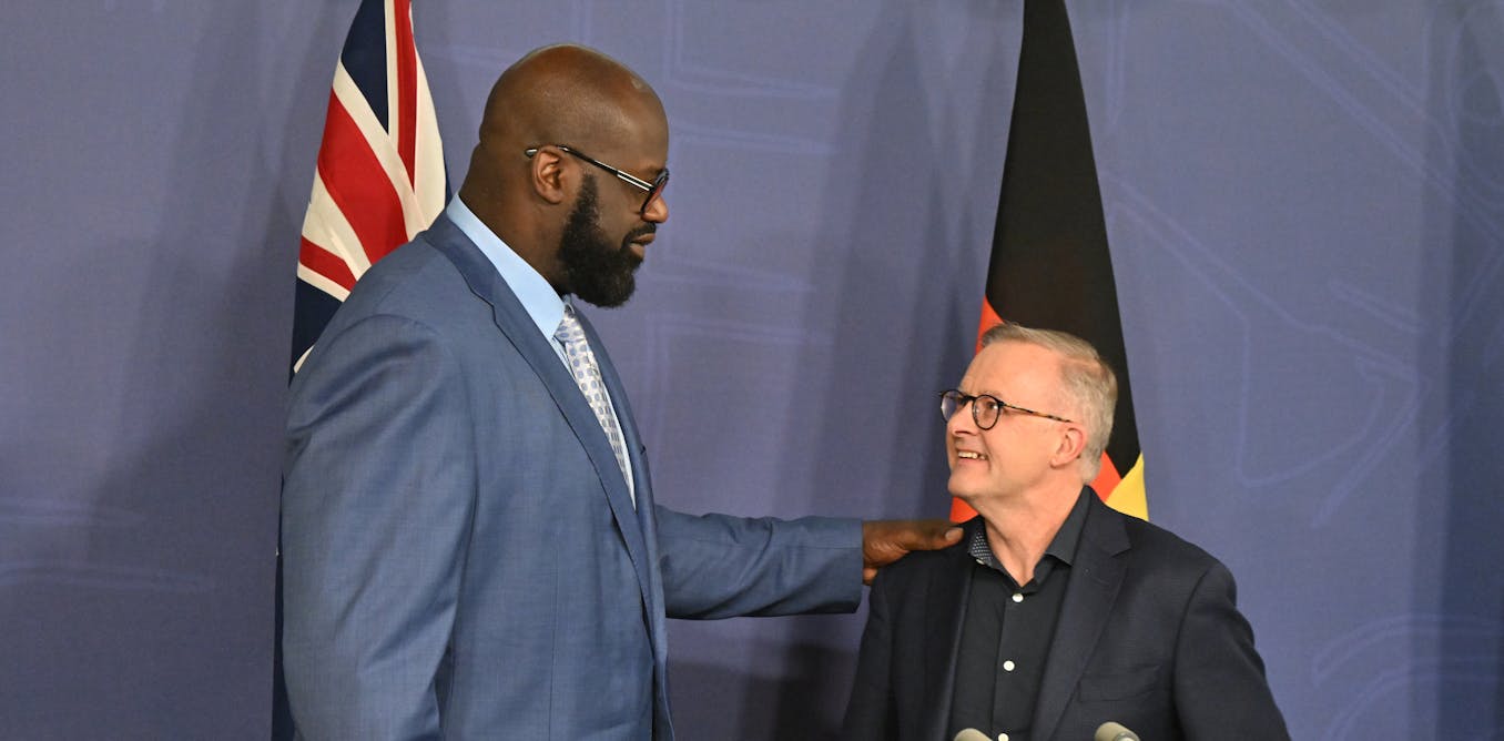 What does American basketballer Shaquille O'Neal have to do with the Indigenous Voice to Parliament?