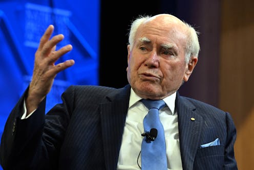 John Howard calls for 'a sense of balance', but can he help the Liberal Party find it?