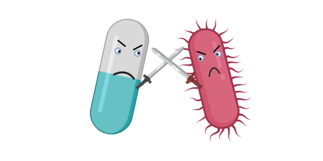 antibiotic resistant bacteria comic
