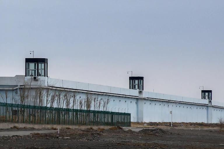 Urumqi No. 3 Detention Center in Dabancheng in western China's Xinjiang Uyghur Autonomous Region.