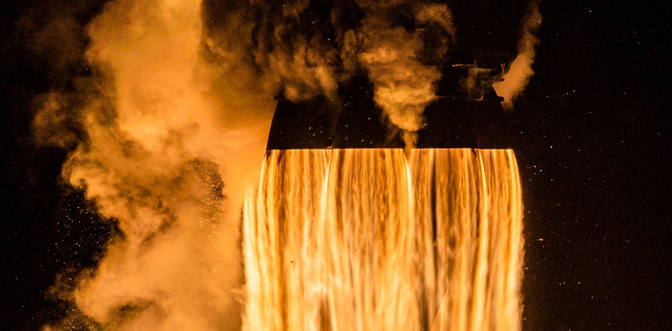 Es ist nicht nur Raketenwissenschaft – versteckte Chemie treibt Moon-Starts an und erhält Leben im Weltraum Es ist nicht nur Raketenwissenschaft – versteckte Chemie treibt Moon-Starts an und erhält Leben im Weltraum