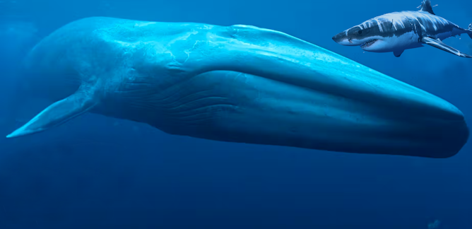Megalodon Shark Vs Blue Whale