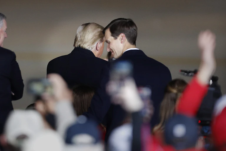 Donald Trump and Jared Kushner