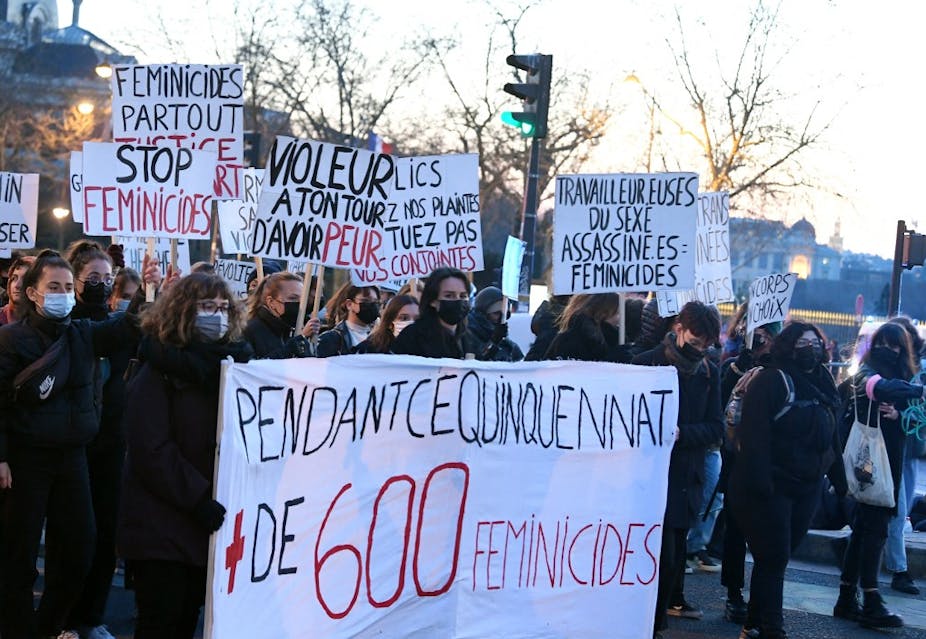 Manifestation le 7 mars à Paris à l'initiative d'un ensemble d'associations féministes. La moitié des féminicides ont lieu en région rurale. 