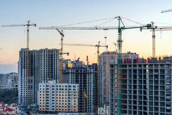 immeubles en construction