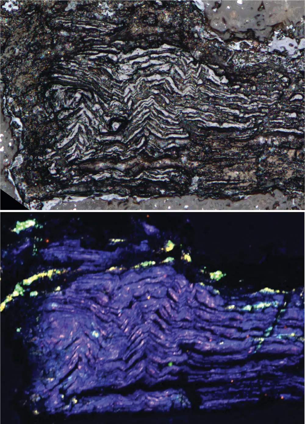 Folded Diamond Rd Folded diamond has been discovered in a rare type of meteorite. How is ...