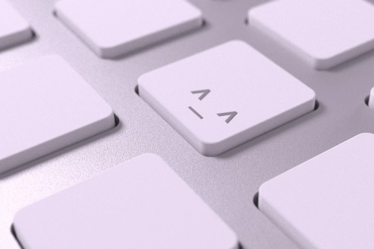 Clavier d'ordinateur avec une touche sourire