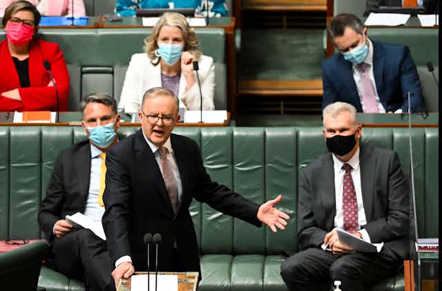 Prime Minister Albanese in question time