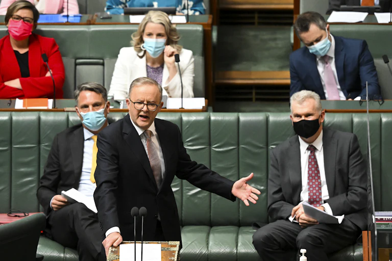 Prime Minister Albanese in question time