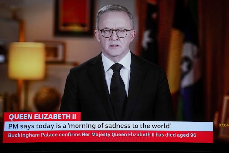What are the authorized and constitutional penalties for Australia of Queen Elizabeth II’s dying?