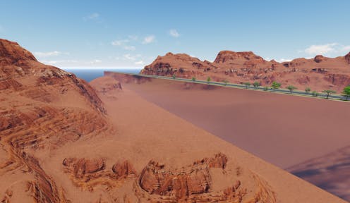 What is The Line, the 170km-long mirrored metropolis Saudi Arabia is building in the desert?
