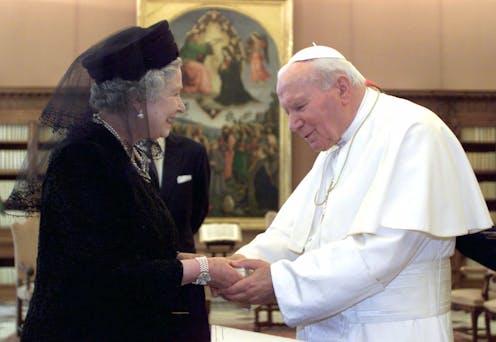 Queen Elizabeth II ascended to the throne at a time of deep religious divisions and worked to bring tolerance