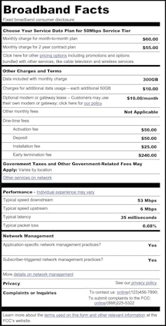 The national broadband rollout has a blind spot: Lack of accurate, transparent data about internet access speeds