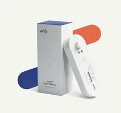 EasyNAT COVID test box and cassette
