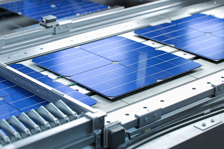 solar panel factory