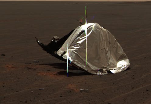 Mars is littered with 15,694 pounds of human trash from 50 years of robotic exploration