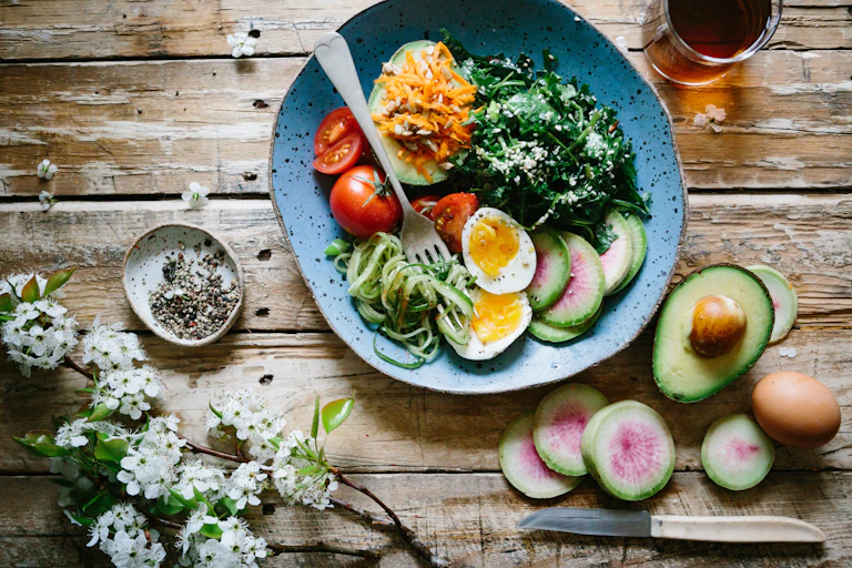 Salad in a bowl