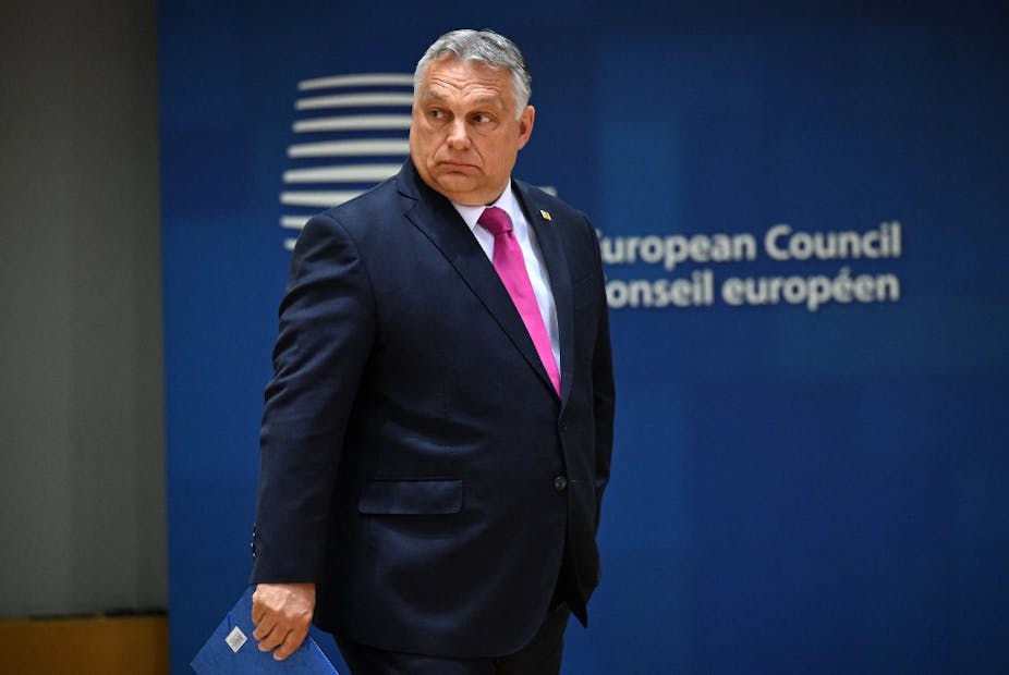 Viktor Orban au Conseil européen