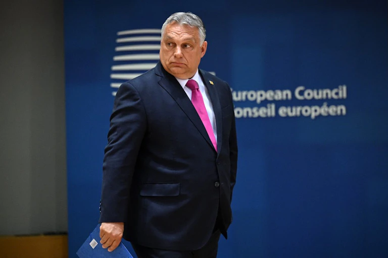 Viktor Orban au Conseil européen
