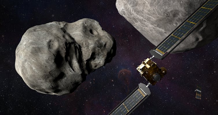NASA is crashing a spacecraft into an asteroid to test a plan that could one day save Earth from catastrophe