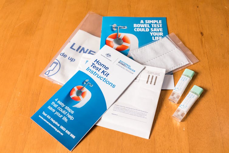 Bowel cancer screening kit