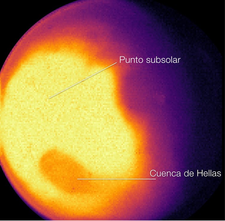 Lo que las nuevas imágenes del James Webb nos enseñan sobre el planeta Marte