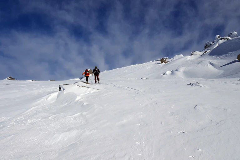 skiers australian alps