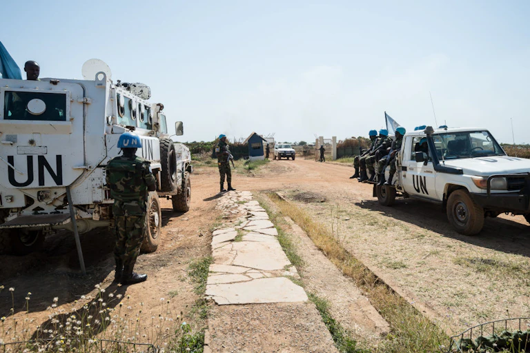 Troops on alert at airport entrance