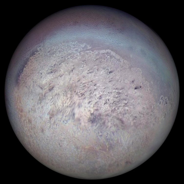 file-20220922-7052-5azg5u.jpg?ixlib=rb-1.1 Las sorprendentes imágenes del planeta Neptuno registradas por el telescopio espacial James Webb