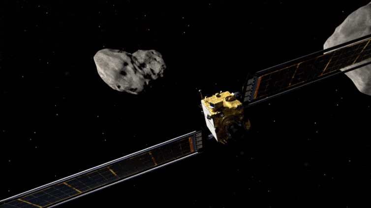 ¡DART dio en el blanco! La primera misión de defensa planetaria de la historia ha impactado en el asteroide Dimorphos