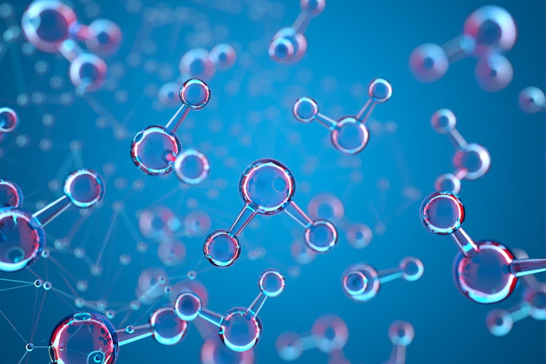 Bubbles in the form of hydrogen molecules