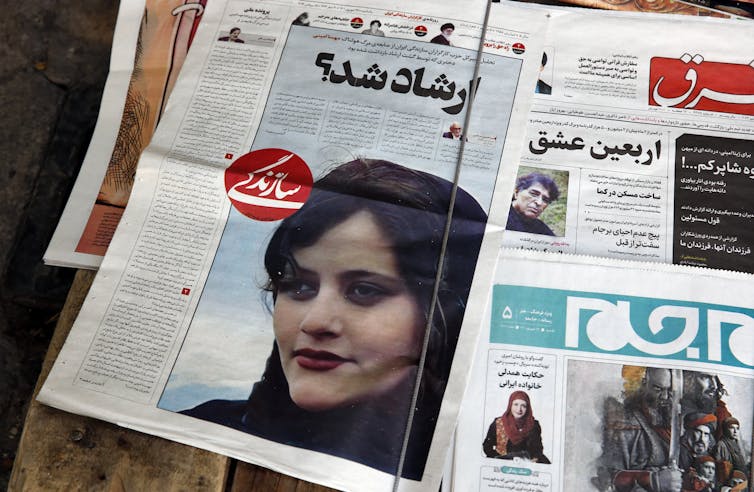 Mahsa Amini, a 22 year old girl, was detained on 13 September by the police unit responsible for enforcing Iran's strict dress code for women. Amini was declared dead on 16 September, after she spent 3 days in a coma. Protests soon broke out.