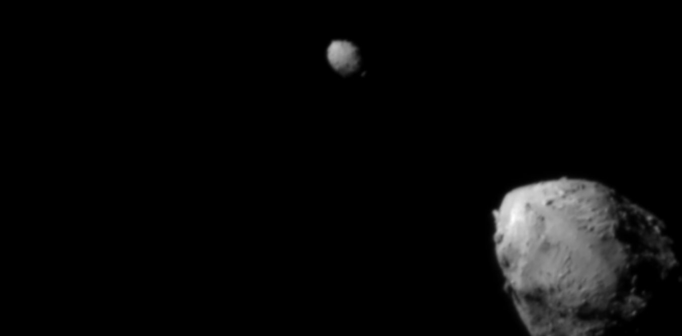 La NASA estrelló una nave espacial contra un asteroide: las fotos muestran los momentos finales de la exitosa misión DART