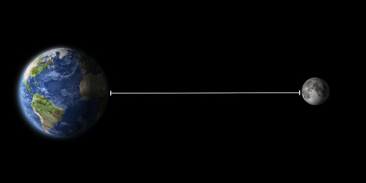 Une image de la Terre et de sa lune vue de l’espace