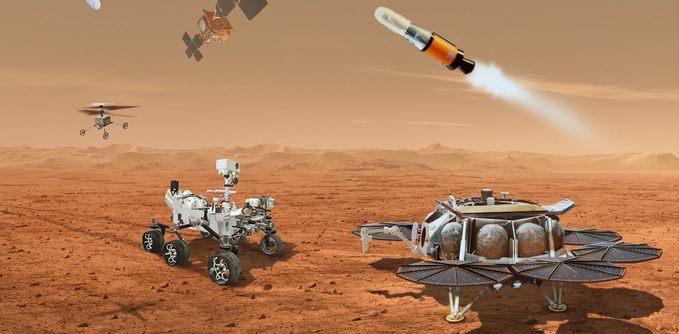 The Perseverance rover is collecting rock samples from Mars to bring ...