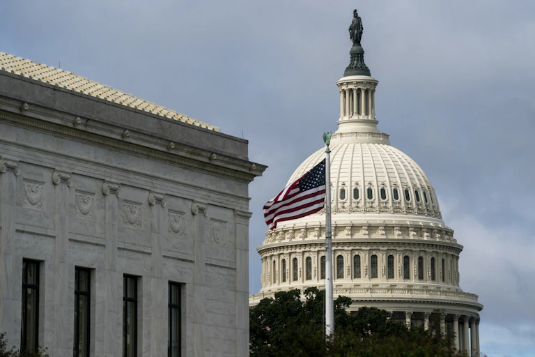 The US Capitol in Washington, DC, United States