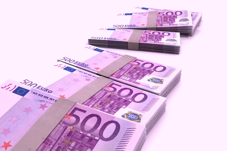 Billets de 500 euros.