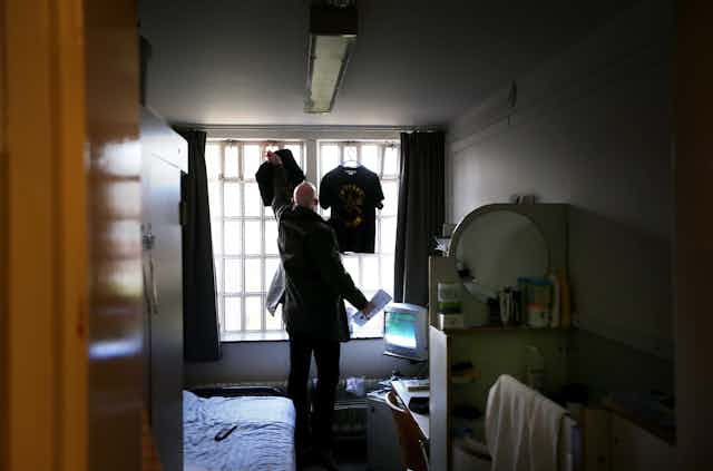 A Norwegian inmate moves into a prison in the Netherlands/