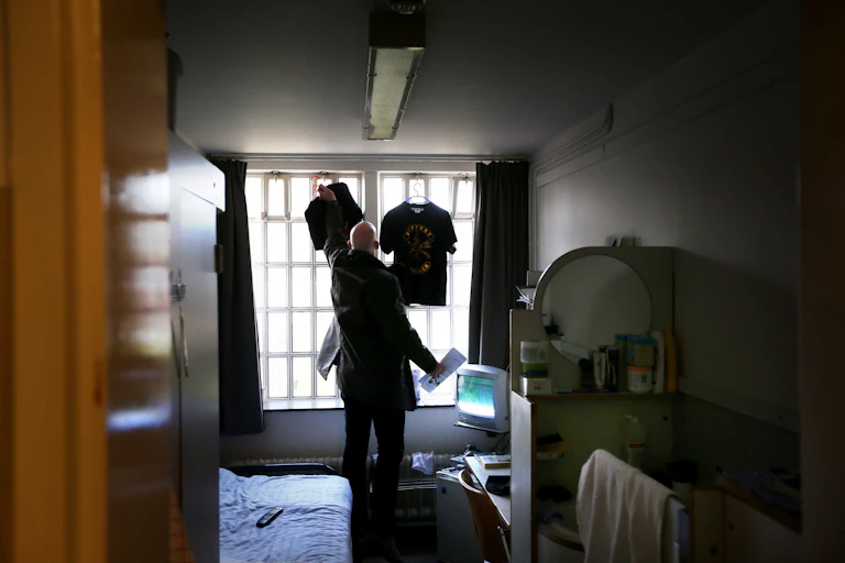 A Norwegian inmate moves into a prison in the Netherlands/