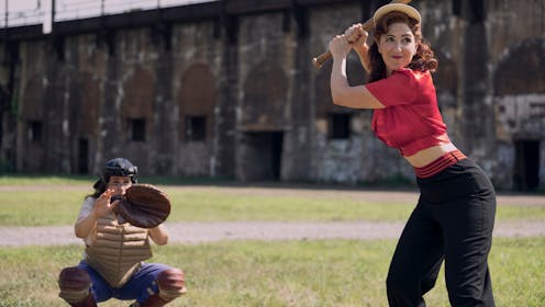 In the new A League Of Their Own series, tensions between femininity and queerness are explored in women's sports