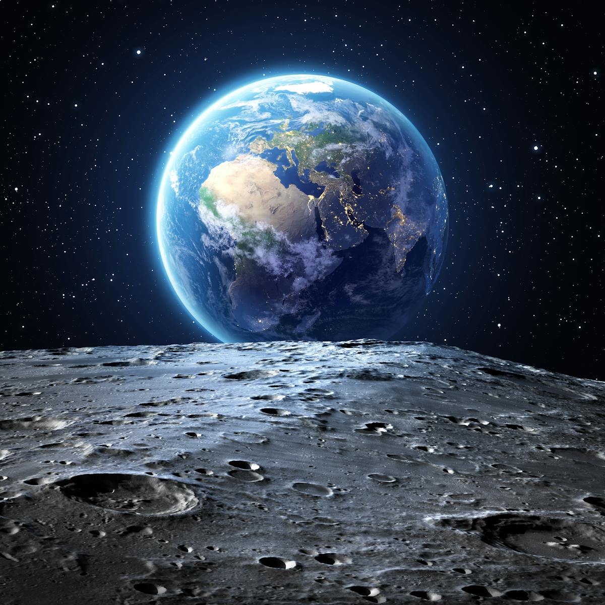Our moon has been slowly drifting away from Earth over the past ...