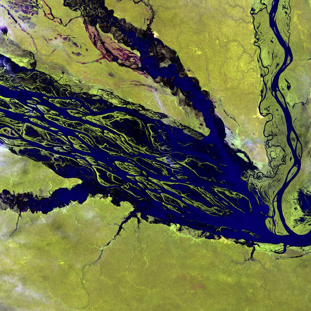 These stunning satellite images look like abstract art – and they ...