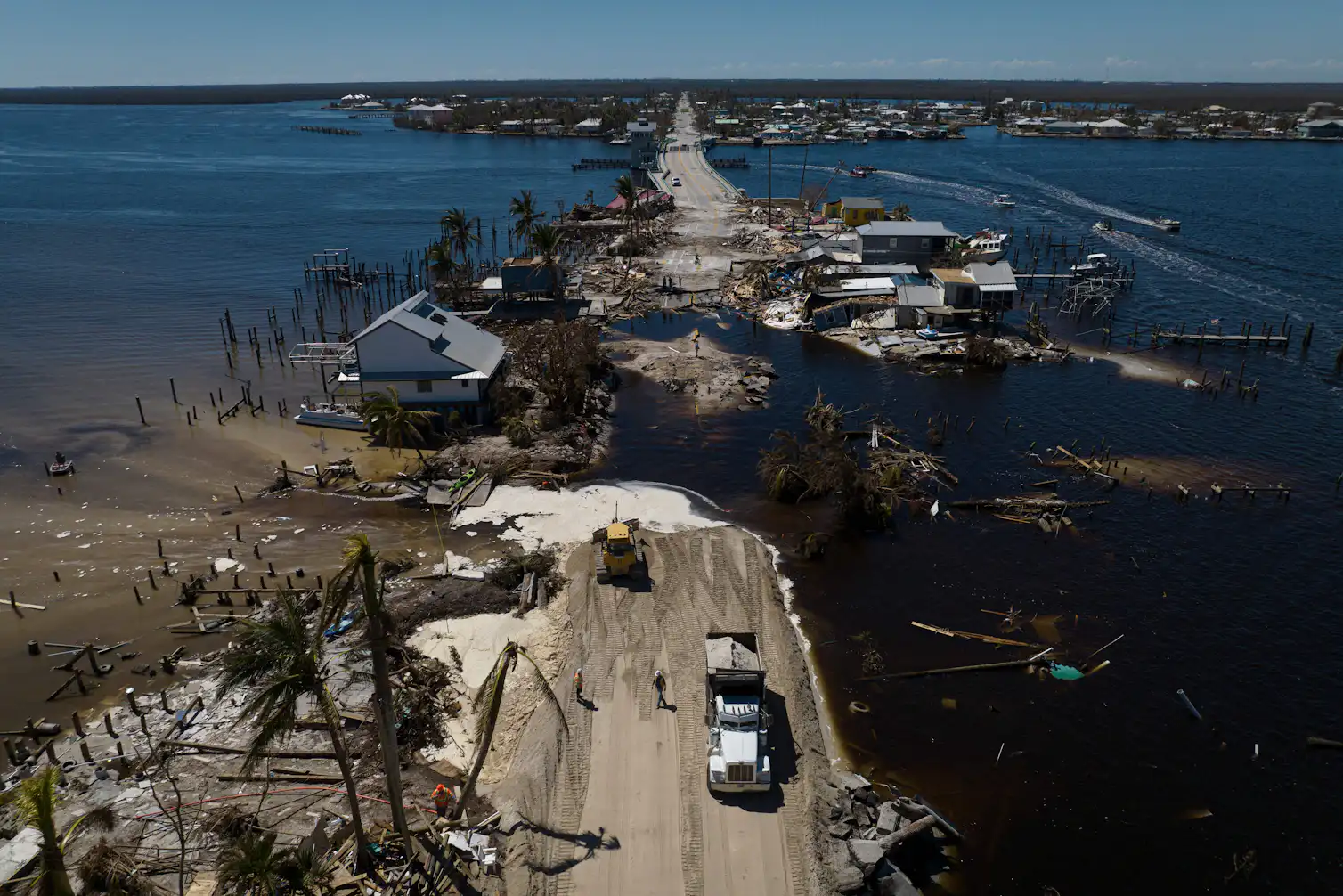 Destruction Map New satellite mapping with AI can quickly pinpoint hurricane damage ...