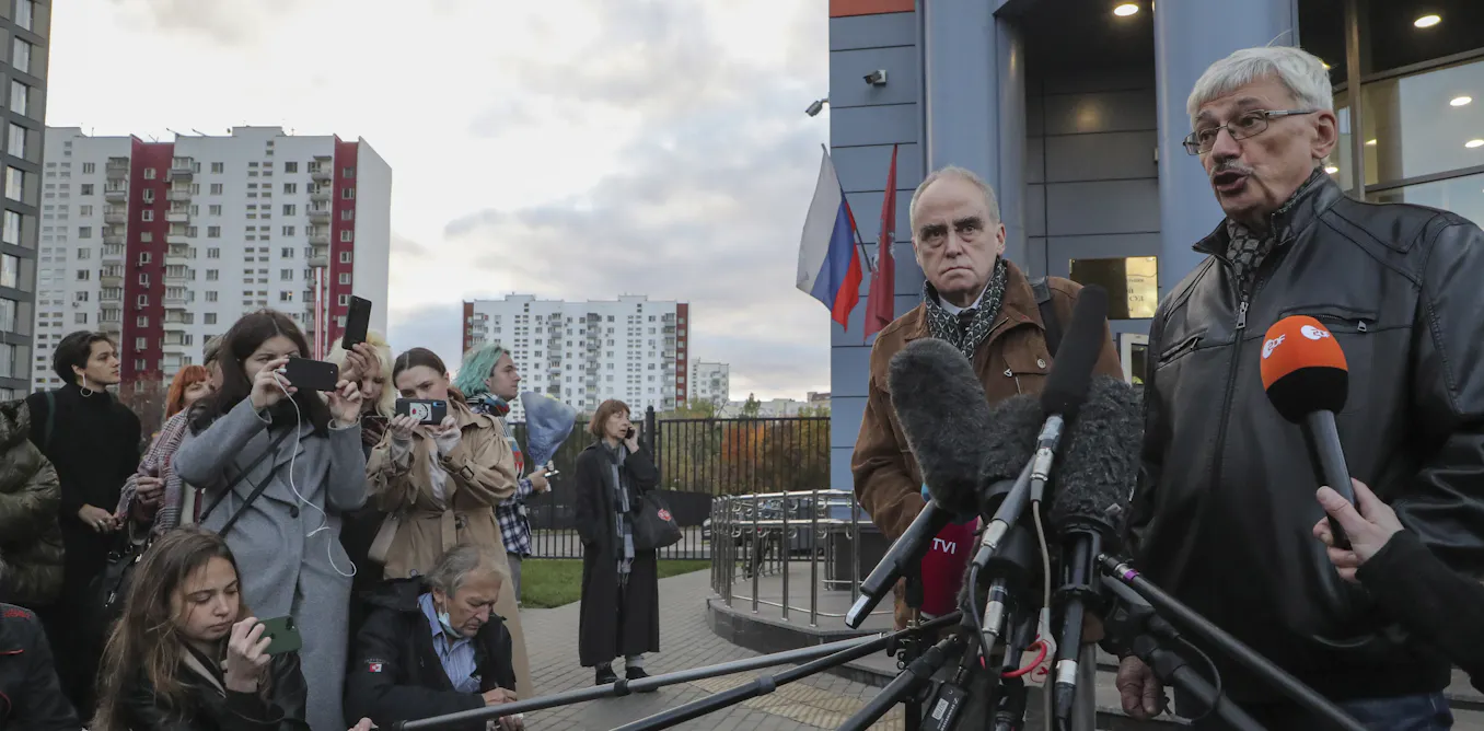 Russian Human Rights ‘A rebuke to Putin’s dictatorship’: Russian human rights group Memorial ...