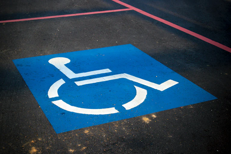 disability parking sign